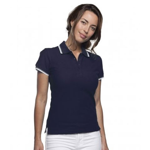 SOLS Ladies Practice Tipped Pique Polo Shirt