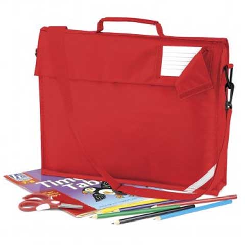 Quadra Book Bag with Strap